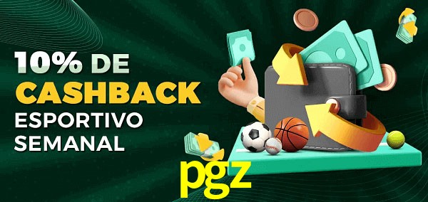 10% de bônus de cashback na pgz